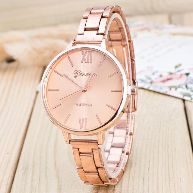 Women, Men Retro Design Alloy Band  Wristwatch