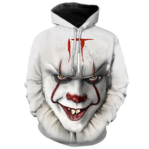 Horror Movie Chapter Two 3D Print Hooded Sweatshirts