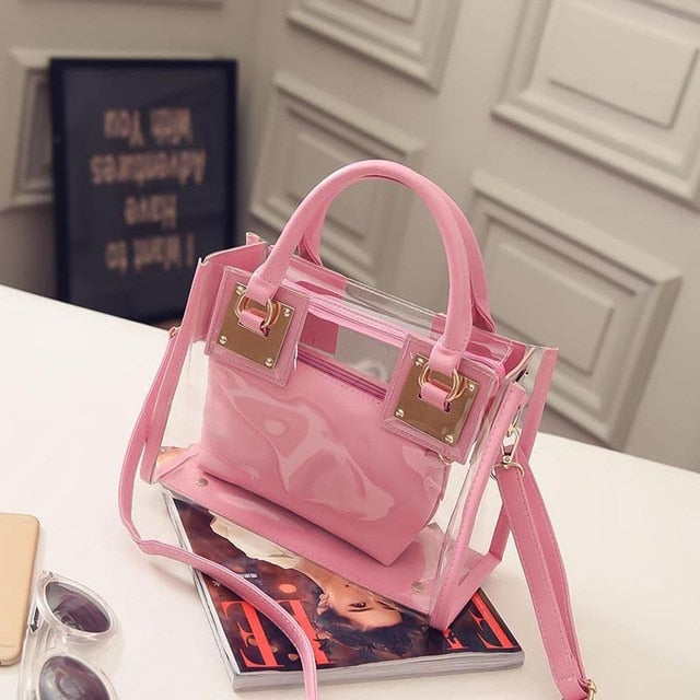 Fashion Transparent Handbag for Women 2020 designer