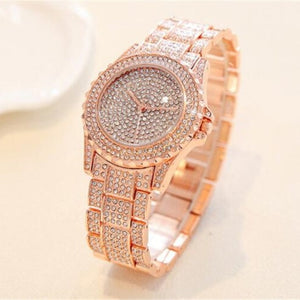 Women  Luxury Diamond Quartz Wristwatches