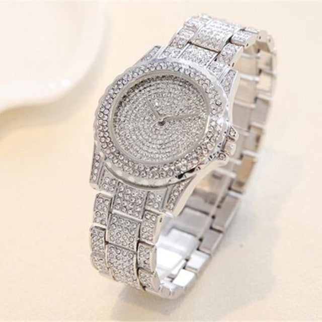 Women  Luxury Diamond Quartz Wristwatches