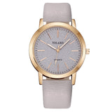 Leather Band Analog women  Wristwatch