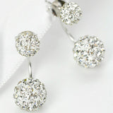 Double Ball Stud Earrings for Women