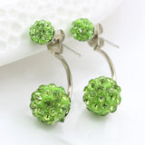 Double Ball Stud Earrings for Women