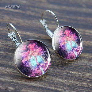 Tree of Life Silver Earrings for Women