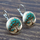 Tree of Life Silver Earrings for Women