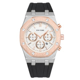 PINTIME Silicone Mens Watch