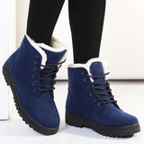 women shoes lace-up winter shoes