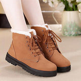 women shoes lace-up winter shoes