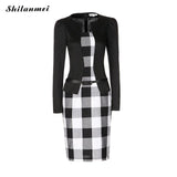 Fashion Women  Pencil Suits Dress